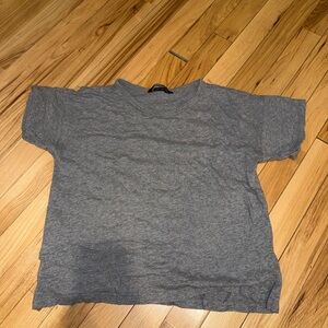 Abercrombie & Fitch Heather Gray Tee